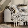 Buy Square Cotton Cushion in Boho Bali Style cover + filling - Claudia Multicolour 60215 with a guarantee