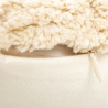 Buy Square Cotton Cushion in Boho Bali Style cover + filling - Laily White 60216 home delivery