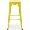 Buy Bar Stool - Industrial Design - 76cm - Metalix Yellow 60148 at MyFaktory