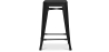 Buy Bistrot Metalix Stool  Matte Metal - 60cm - New edition Black 60324 - in the UK