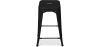 Buy Bistrot Metalix Stool  Matte Metal - 60cm - New edition Black 60324 at MyFaktory