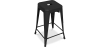 Buy Bistrot Metalix Stool  Matte Metal - 60cm - New edition Black 60324 in the United Kingdom