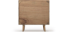 Buy Natural Wood Sideboard - Boho Bali Design - Gaws Black 60364 home delivery