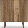 Buy Natural Wood Sideboard - Boho Bali Design - Gaws Black 60364 - in the UK