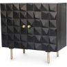 Buy Wooden Design Sideboard - Black - Yab Black 60372 in the United Kingdom