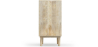 Buy Wooden Sideboard - Boho Bali Design - Orta Natural wood 60374 in the United Kingdom