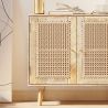Buy Wooden Sideboard - Boho Bali Design - Orta Natural wood 60374 at MyFaktory