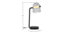 Buy Table lamp in modern design, smoked glass - Nam Smoke 60392 - prices