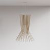 Buy Gold Ceiling Lamp - Design Pendant Lamp - Cosmo Gold 60394 - in the UK