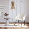 Buy Gold Ceiling Lamp - Design Pendant Lamp - Cosmo Gold 60394 with a guarantee