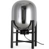 Buy Table lamp in modern design, metal and glass - Crada Amber 60396 in the United Kingdom