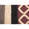 Buy Pouffe Boho Bali , Square in Cotton - Munbay Bali Multicolour 60244 home delivery