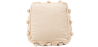 Buy Pouffe Boho Bali , Square in Cotton - Iris Bali Cream 60245 at MyFaktory