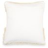Buy Square Cushion in Boho Bali Style, Cotton & Wool cover + filling - Margaret White 60188 at MyFaktory