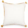 Buy Square Boho Bali Cushion, Raffia cover + filling - Carol Cream 60217 at MyFaktory