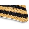 Buy Square Boho Bali Cushion, Raffia cover + filling - Chelsea Beige 60224 in the United Kingdom