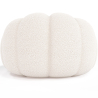 Buy Upholstered Armchair with Ottoman - White Boucle - Calera White 60542 with a guarantee