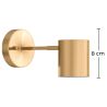 Buy Wall Spotlight Lamp - Dimmable - Gure Gold 60522 at MyFaktory