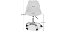Buy Upholstered Desk Chair with Wheels - Tulipe Light grey 60613 - in the UK