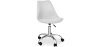 Buy Upholstered Desk Chair with Wheels - Tulipe Light grey 60613 - prices