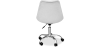 Buy Upholstered Desk Chair with Wheels - Tulipe Light grey 60613 home delivery