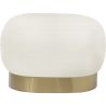 Buy Pouf Luxury Home Foot Rest - White Boucle - Premium White 60553 - in the UK