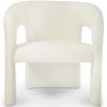 Buy Upholstered Dining Chair - White Boucle - Alexa White 60551 - in the UK