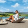 Buy Design Swimming Pool Lounger - Matte White - Varo White 60654 in the United Kingdom