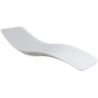 Buy Design Swimming Pool Lounger - Matte White - Varo White 60654 - in the UK