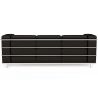 Buy 3-Seater Sofa - Upholstered in Vegan Leather - Bour Black 60659 home delivery