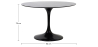 Buy Round Tulipa Table in Fiberglass - 90cm White 15417 at MyFaktory