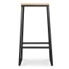 Buy Big Boy Bar Stool 76cm Black 58415 - in the UK