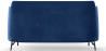 Buy Two-Seater Sofa - Upholstered in Velvet - Hynu Dark blue 61002 home delivery