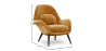 Buy Velvet Upholstered Armchair - Opera Mustard 60706 with a guarantee