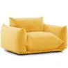 Buy Armchair - Velvet Upholstery - Urana Yellow 61011 at MyFaktory