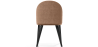 Buy Dining Chair - Upholstered in Velvet - Percin Cream 61050 in the United Kingdom