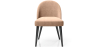 Buy Dining Chair - Upholstered in Velvet - Percin Cream 61050 - in the UK