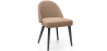 Buy Dining Chair - Upholstered in Velvet - Percin Cream 61050 - prices