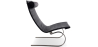 Buy PY20 Lounge Chair - Premium Leather Black 16830 in the United Kingdom