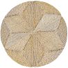 Buy Round Jute Rug - Boho Bali - 120 CM - Ubba Natural 61081 - in the UK