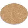 Buy Round jute rug - Boho Bali - 100 CM - Nisha Natural 61070 - prices