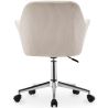 Buy Swivel Office Chair with Armrests - Venia Beige 61145 - in the UK