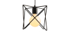 Buy Ceiling Lamp - Industrial Design Pendant Lamp - Star Black 58230 - prices