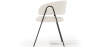 Buy Dining chair - Upholstered in Bouclé Fabric - Manar White 61153 home delivery