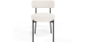 Buy Dining Chair - Upholstered in Bouclé Fabric - Simo White 61154 - in the UK