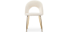 Buy Dining Chair - Upholstered in Bouclé Fabric - Maeve White 61167 - in the UK