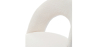 Buy Dining Chair - Upholstered in Bouclé Fabric - Maeve White 61167 at MyFaktory