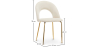 Buy Dining Chair - Upholstered in Velvet - Maeve Cream 61168 at MyFaktory
