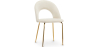Buy Dining Chair - Upholstered in Velvet - Maeve Cream 61168 at MyFaktory