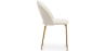 Buy Dining Chair - Upholstered in Velvet - Maeve Cream 61168 home delivery